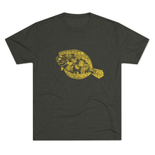 Load image into Gallery viewer, Asphalt T Shirt with yellow Flounder
