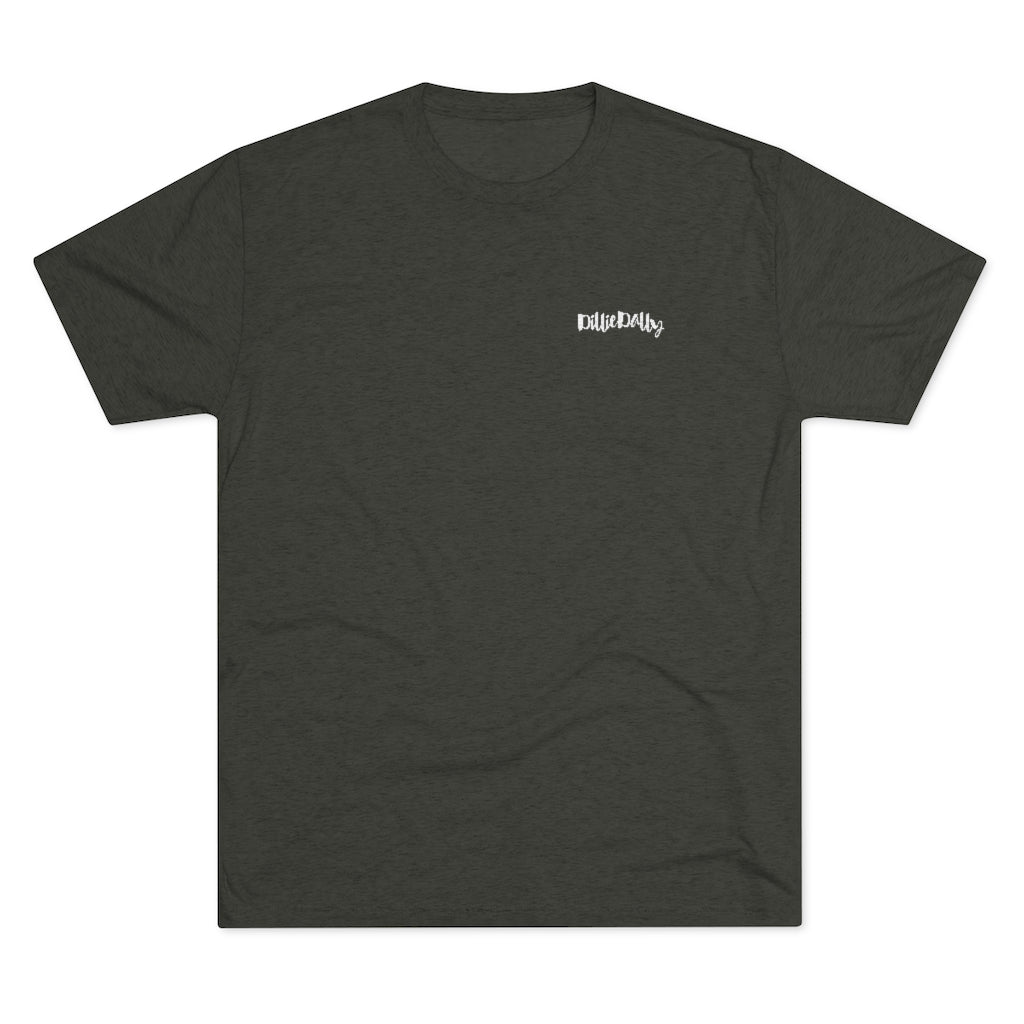 Asphalt T Shirt with DillieDally Logo