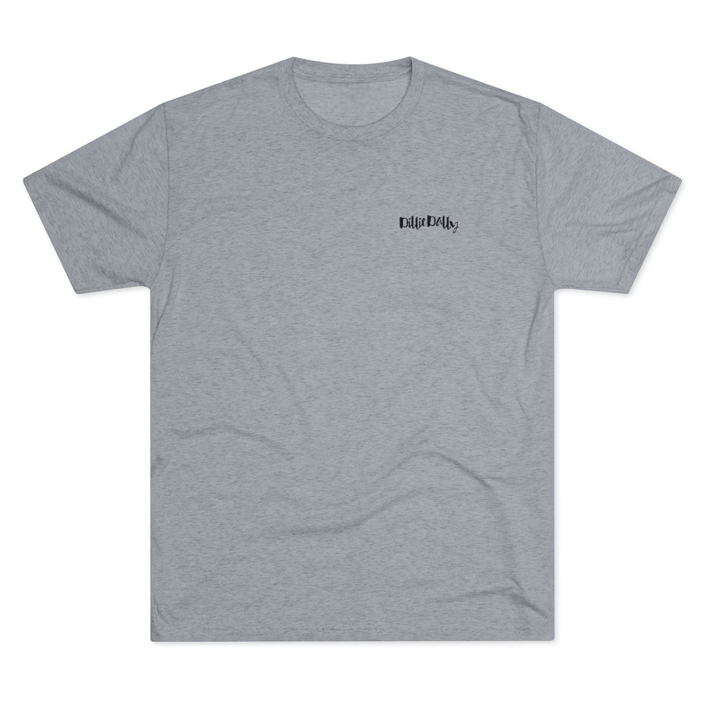 Light Grey Tee Shirt with DillieDally Logo