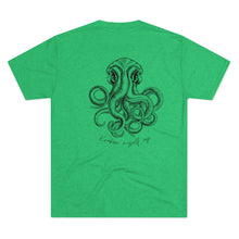 Load image into Gallery viewer, Green Tee Shirt with a Kraken wording: Kraken myself up
