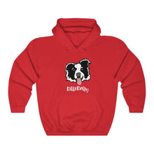 Load image into Gallery viewer, Red  Hoodie with DillieDallt Logo 
