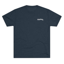 Load image into Gallery viewer, Navy  T Shirt (front) with DillieDally Logo on left chest
