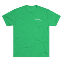 Load image into Gallery viewer, Heather Green  Tee Shirt with white Dillie Dally logo
